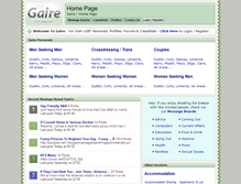 Tablet Screenshot of gaire.com